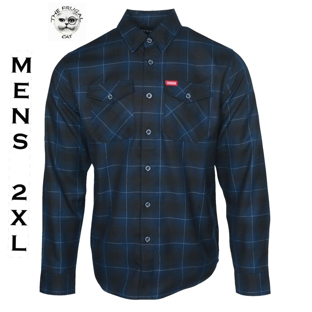 DIXXON - PURPOSE Flannel Shirt - Men's 2XL